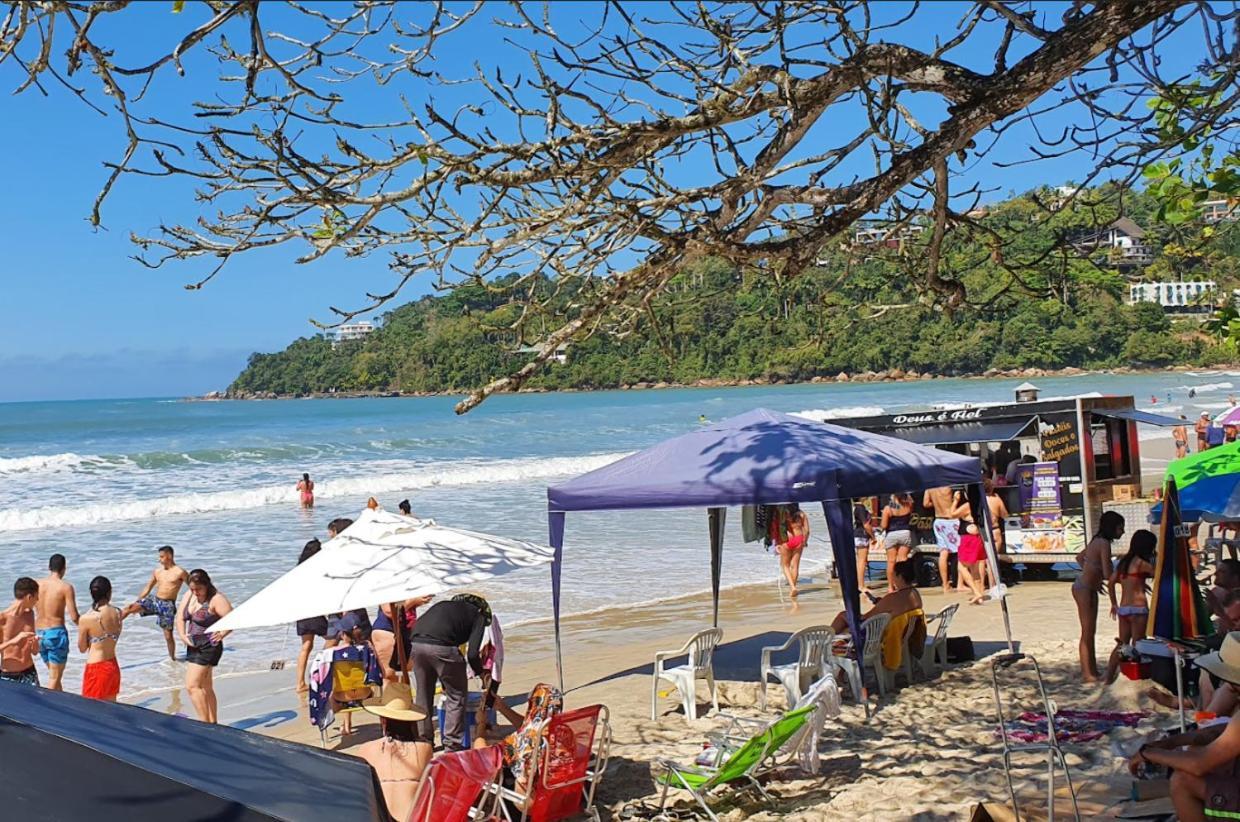 Apartamento à 30 metros da Praia das Toninhas Ubatuba Exterior foto